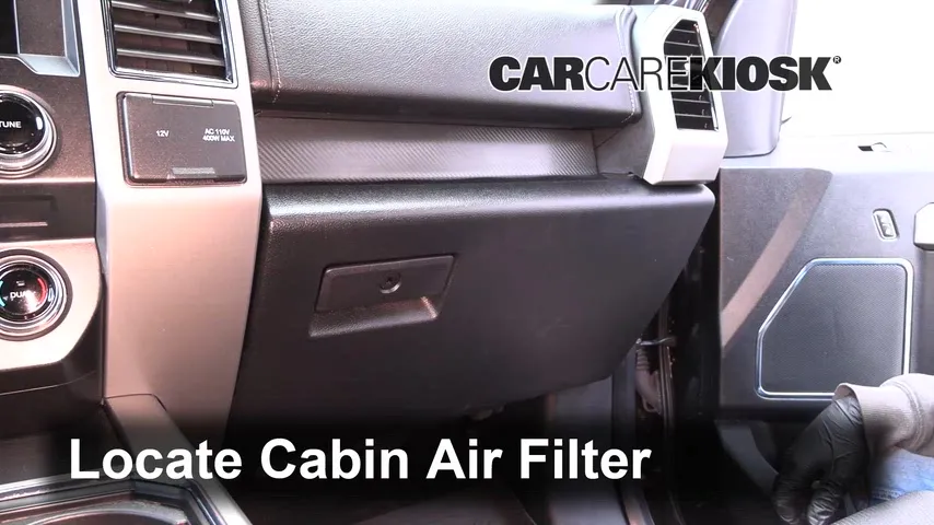 2018 Ford F-150 XLT 3.0L V6 Turbo Diesel Crew Cab Pickup Air Filter (Cabin)